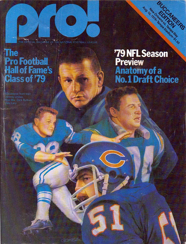 NFL Program: Tampa Bay Buccaneers vs. New Orleans Saints (August 18, 1979)