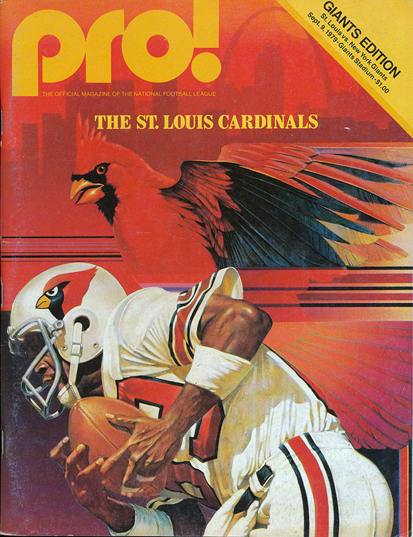 NFL Program: New York Giants vs. St. Louis Cardinals (September 9, 1979)