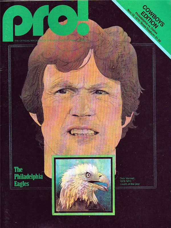 NFL Program: Dallas Cowboys vs. Philadelphia Eagles (November 12, 1979)