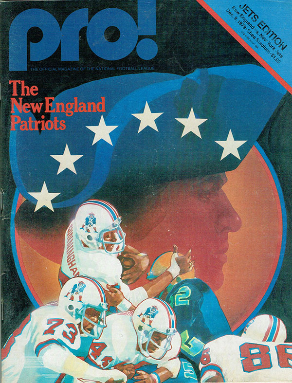 NFL Program: New York Jets vs. New England Patriots (December 9, 1979)