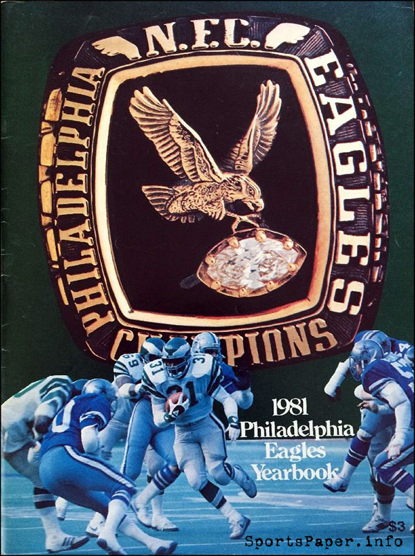 NFL Yearbook: Philadelphia Eagles (1981)