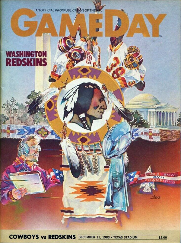 Washington Redskins vs Dallas Cowboys 12/11/83 1st Half WK 15