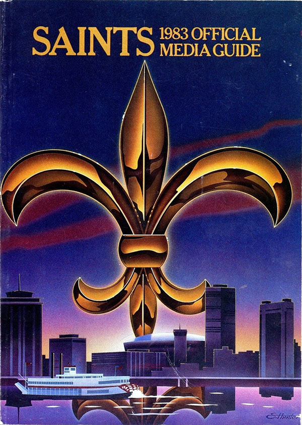 NFL Media Guide: New Orleans Saints (1983)