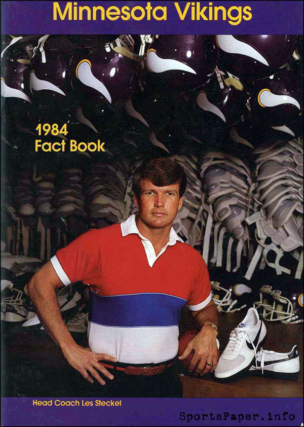 NFL Media Guide: Minnesota Vikings (1984)