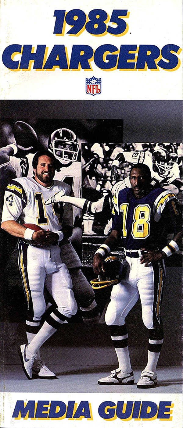 1981 San Diego Chargers Media Guide