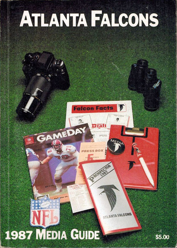 NFL Media Guide: Atlanta Falcons (1987)