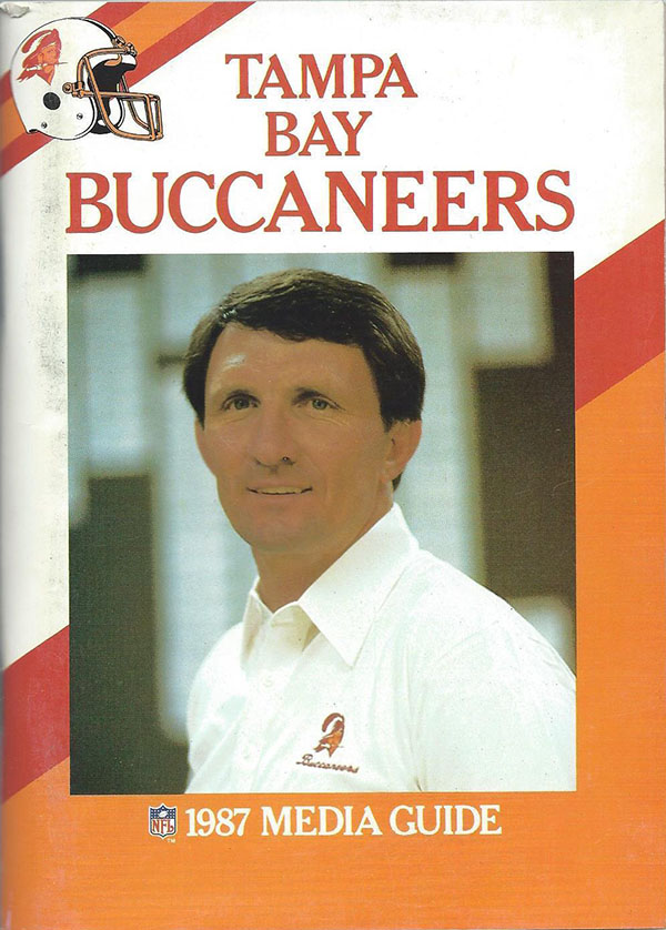 NFL Media Guide: Tampa Bay Buccaneers (1987)