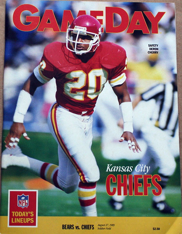 NFL Program: Chicago Bears vs. Kansas City Chiefs (August 27, 1989)
