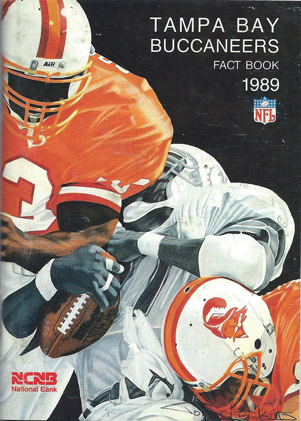 NFL Media Guide: Tampa Bay Buccaneers (1989)