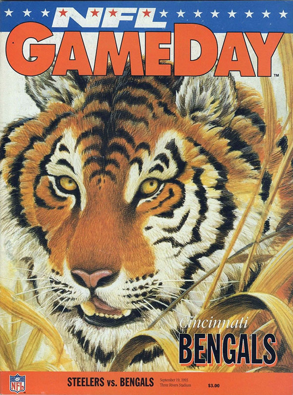 NFL Program: Pittsburgh Steelers vs. Cincinnati Bengals (September 19, 1993)