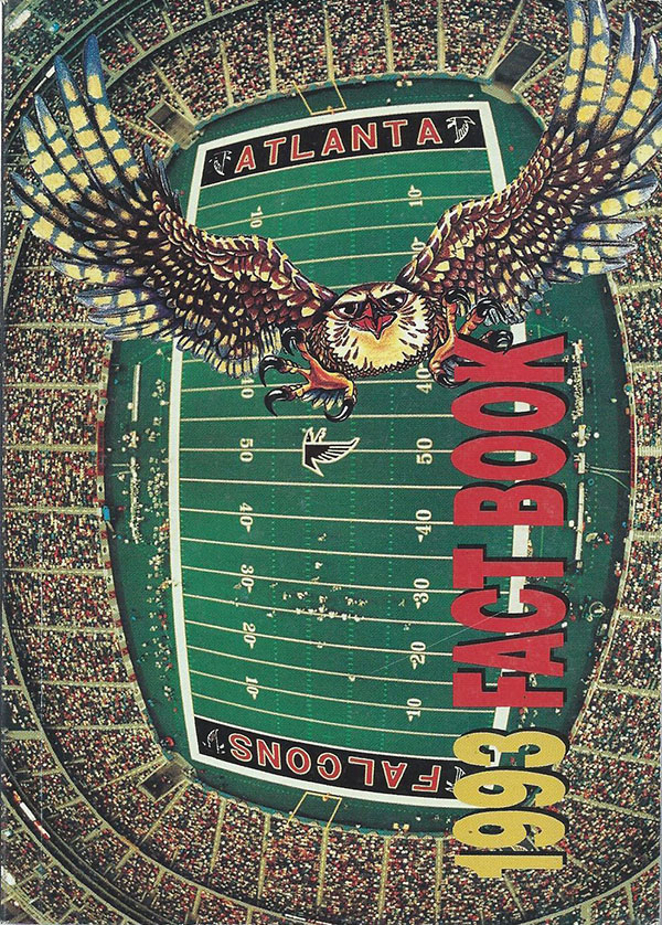 NFL Media Guide: Atlanta Falcons (1993)