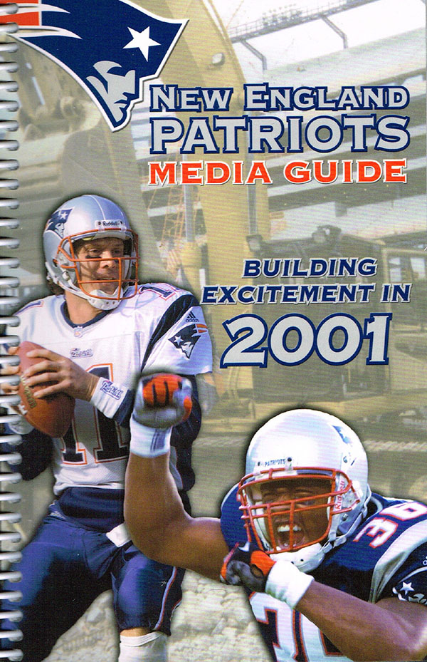 NFL Media Guide: New England Patriots (2001)