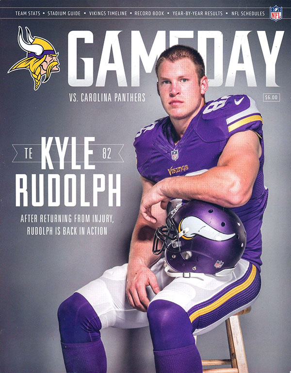 NFL Program: Minnesota Vikings vs. Carolina Panthers (November 30, 2014)