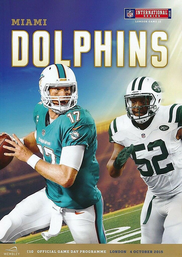 NFL Program: Miami Dolphins vs. New York Jets (October 4, 2015)