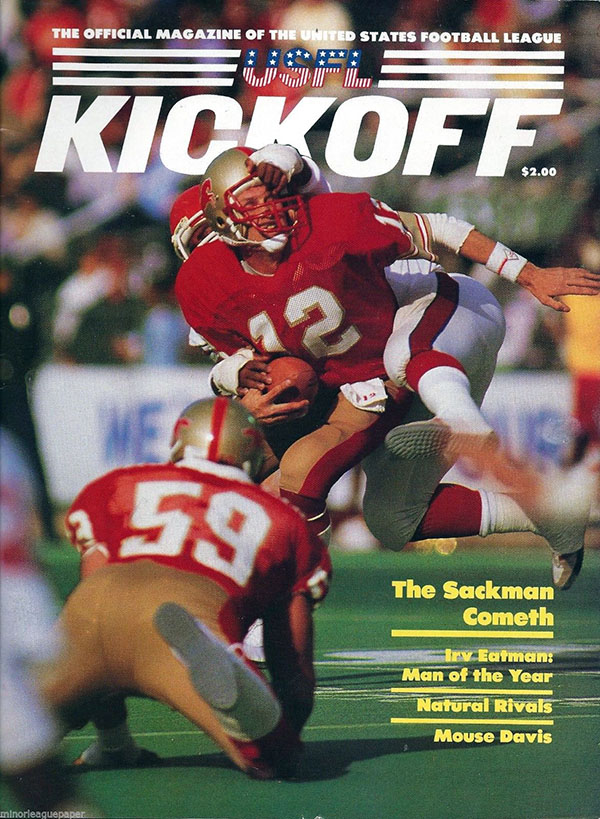 1985 USFL Game Program (Volume 3, #2) | SportsPaper.info