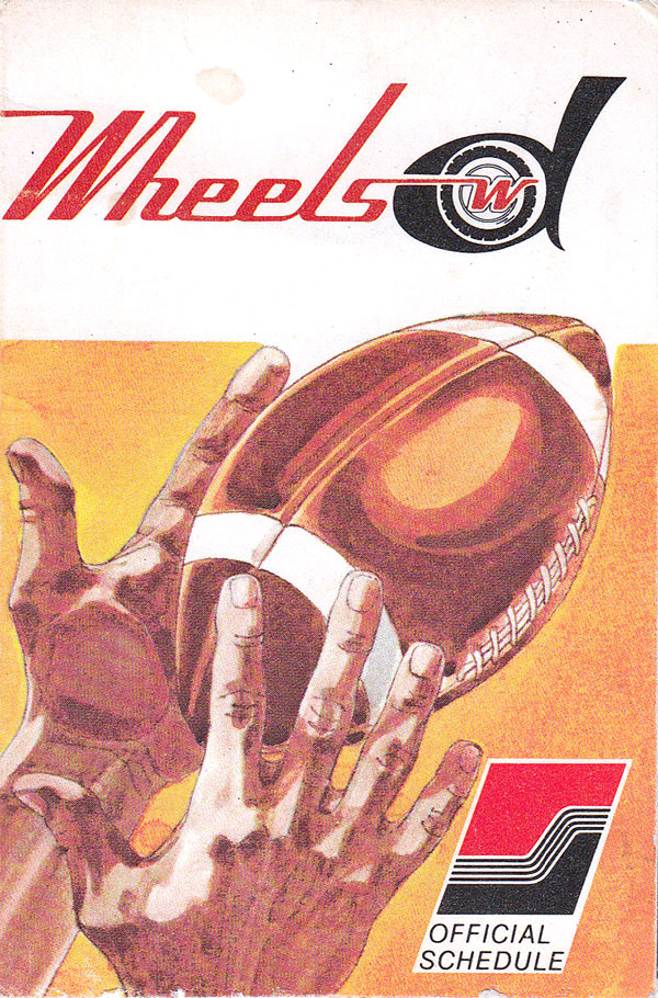 WFL Schedule: Detroit Wheels (1974)