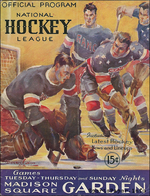 NHL Program: New York Americans (1935-36)