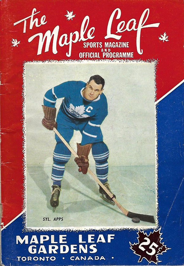 NHL Program: Toronto Maple Leafs (1947-48) | SportsPaper.info