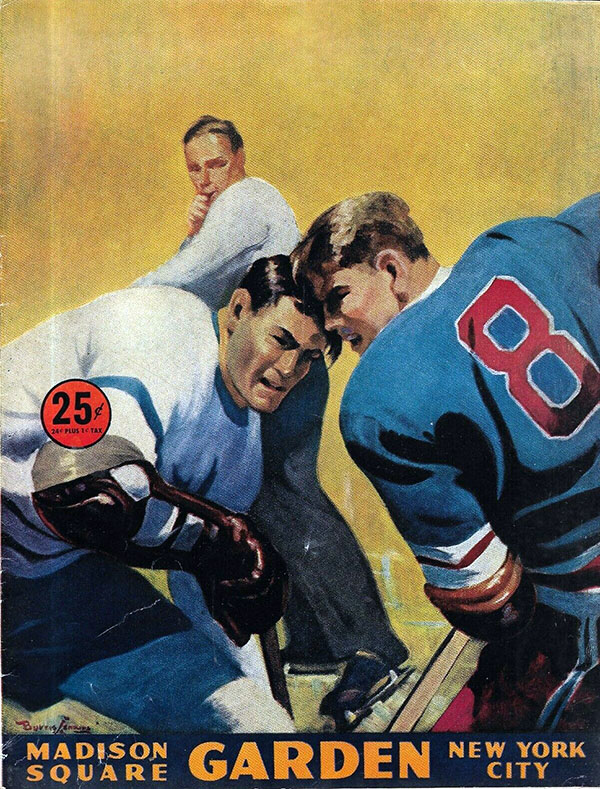 NHL Program: New York Rangers (1949-50)
