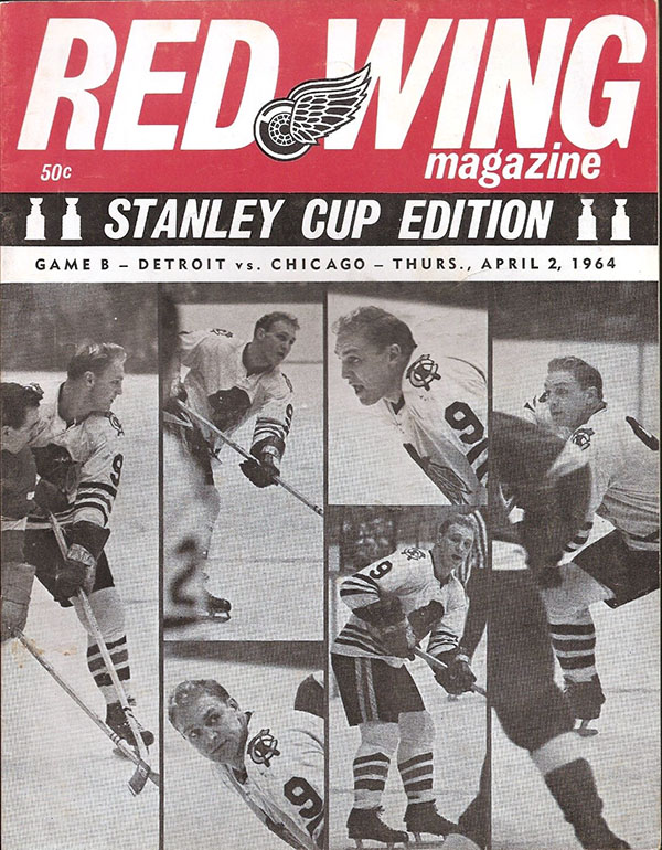 NHL Program: Detroit Red Wings (1963-64)