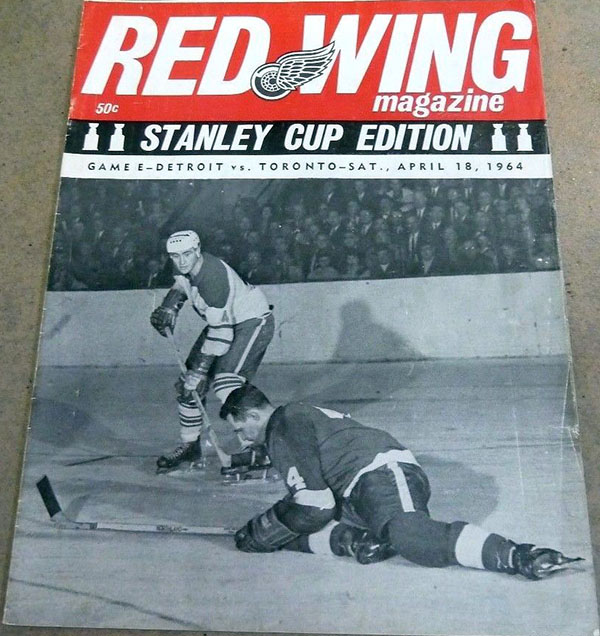 NHL Program: Detroit Red Wings (1963-64)