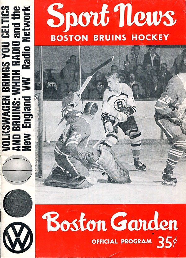 NHL Program: Boston Bruins (1963-64)