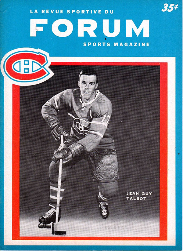 NHL Program: Montreal Canadiens (1963-64)