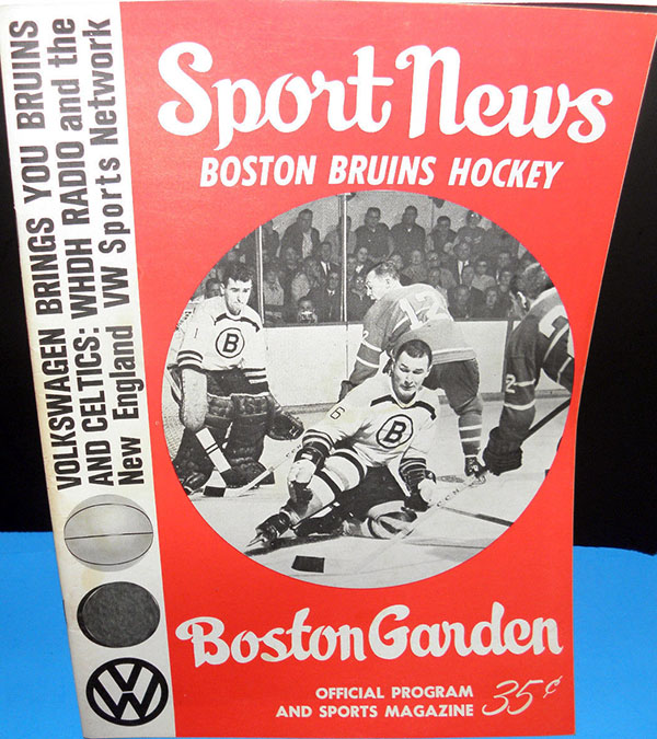NHL Program: Boston Bruins (1964-65)