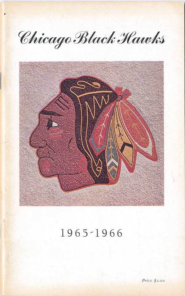 NHL Media Guide: Chicago Black Hawks (1965-66)