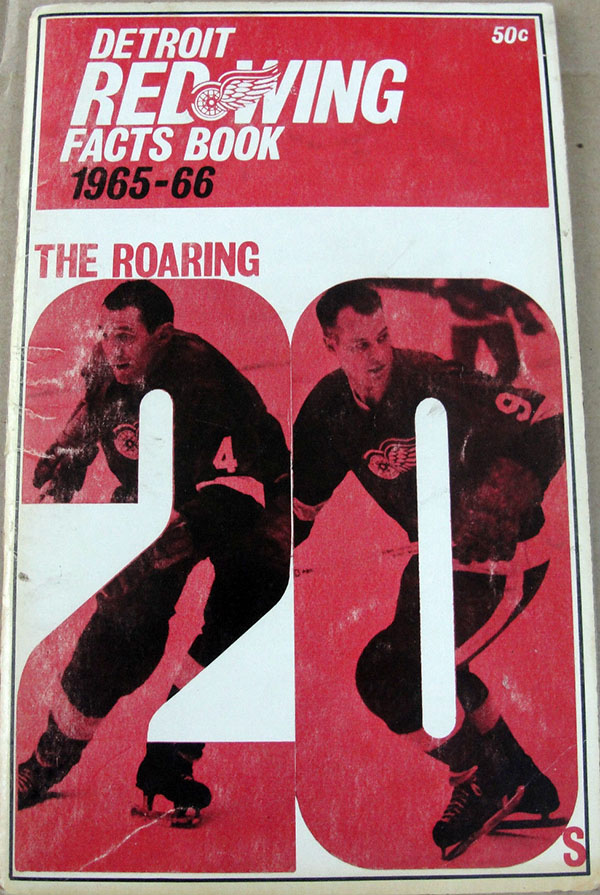 NHL Media Guide: Detroit Red Wings (1965-66)