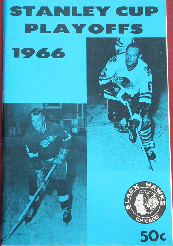 NHL Program: Chicago Black Hawks (1965-66)