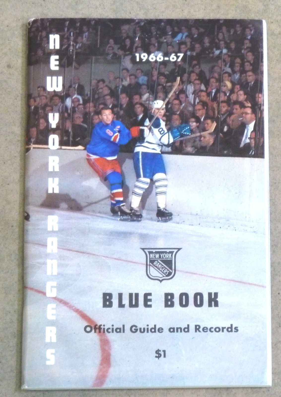 NHL Media Guide: New York Rangers (1966-67)