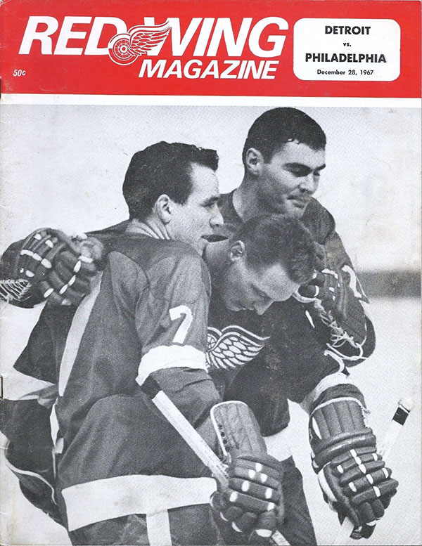 NHL Program: Detroit Red Wings (1967-68)