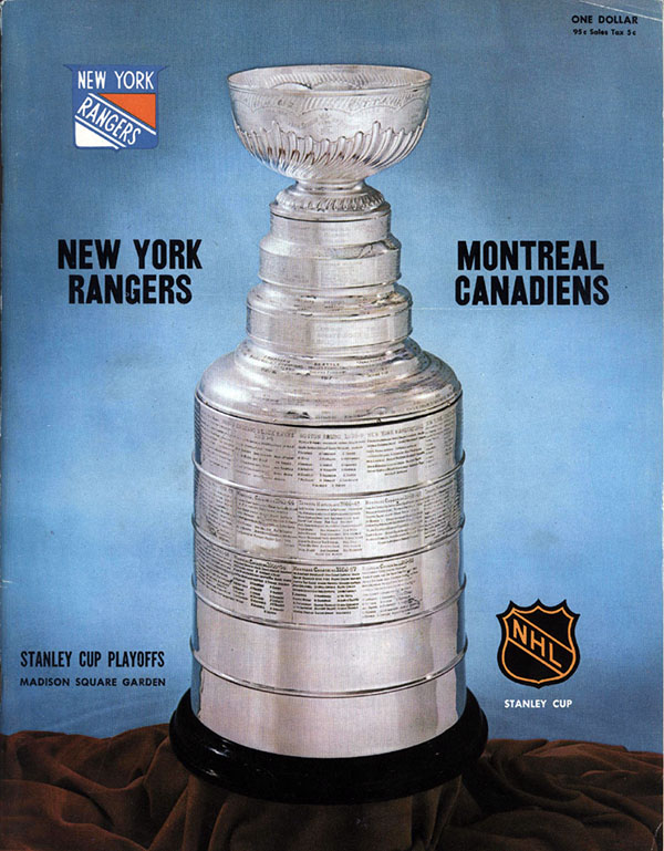 NHL Program: New York Rangers (1968-69) | SportsPaper.info