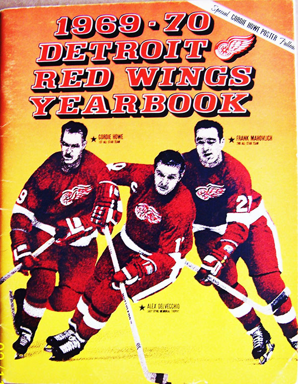 NHL Yearbook: Detroit Red Wings (1969-70)