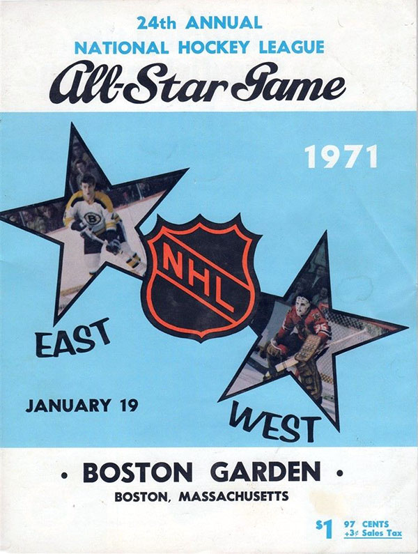 NHL Program: 1971 All-Star Game