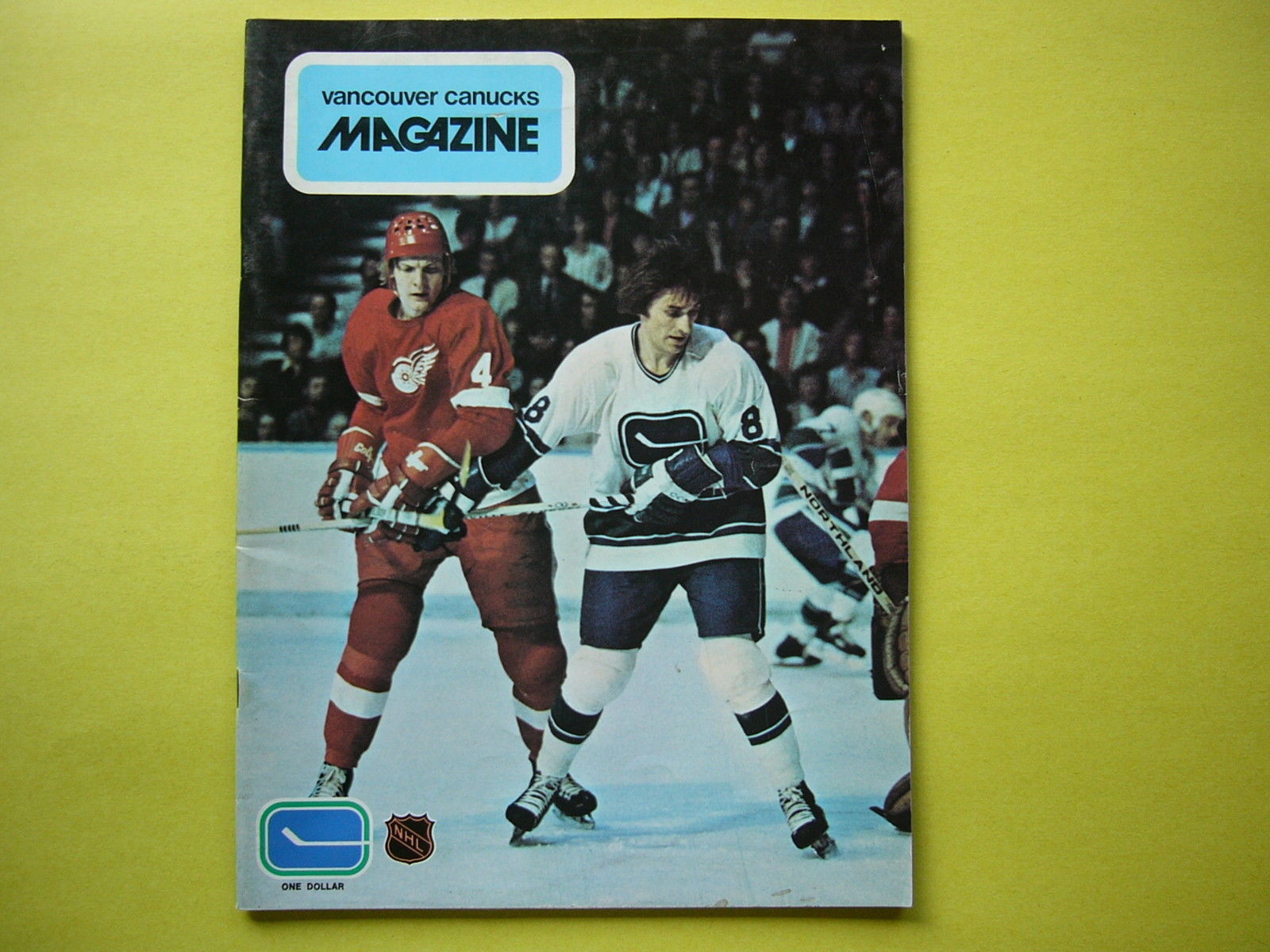 NHL Program: Vancouver Canucks (1973-74)