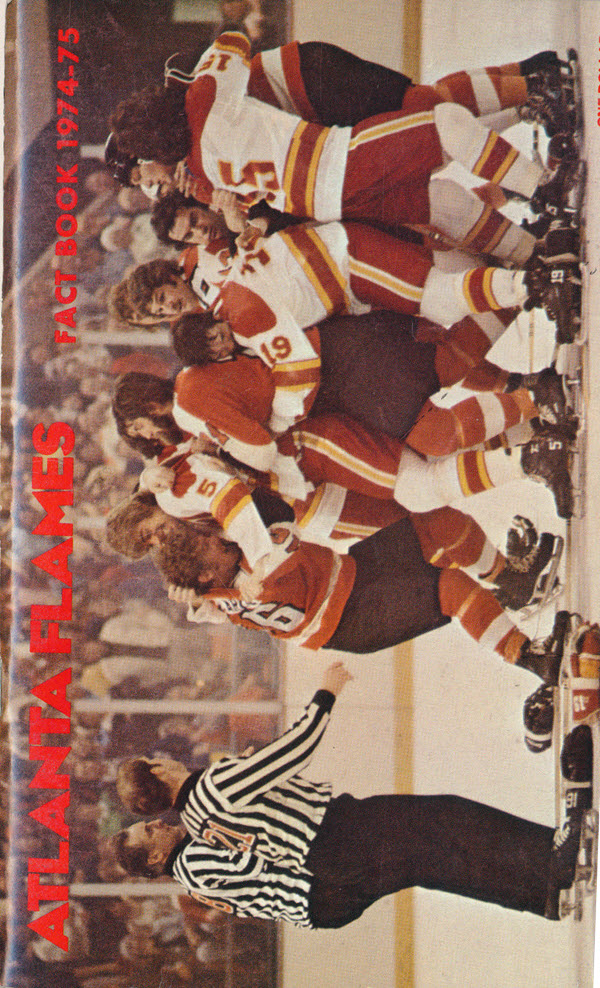 NHL Media Guide: Atlanta Flames (1974-75)