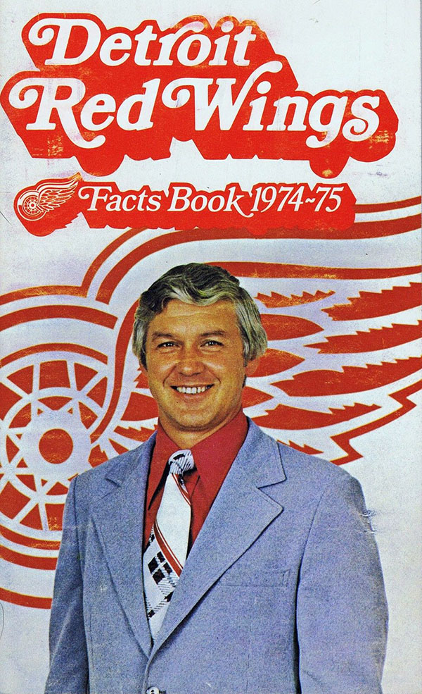 NHL Media Guide: Detroit Red Wings (1974-75)