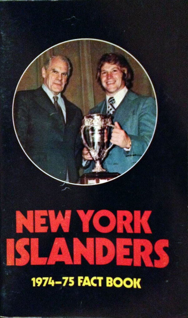 NHL Media Guide: New York Islanders (1974-75)