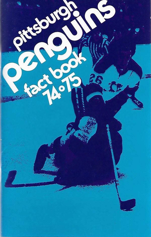 NHL Media Guide: Pittsburgh Penguins (1974-75)