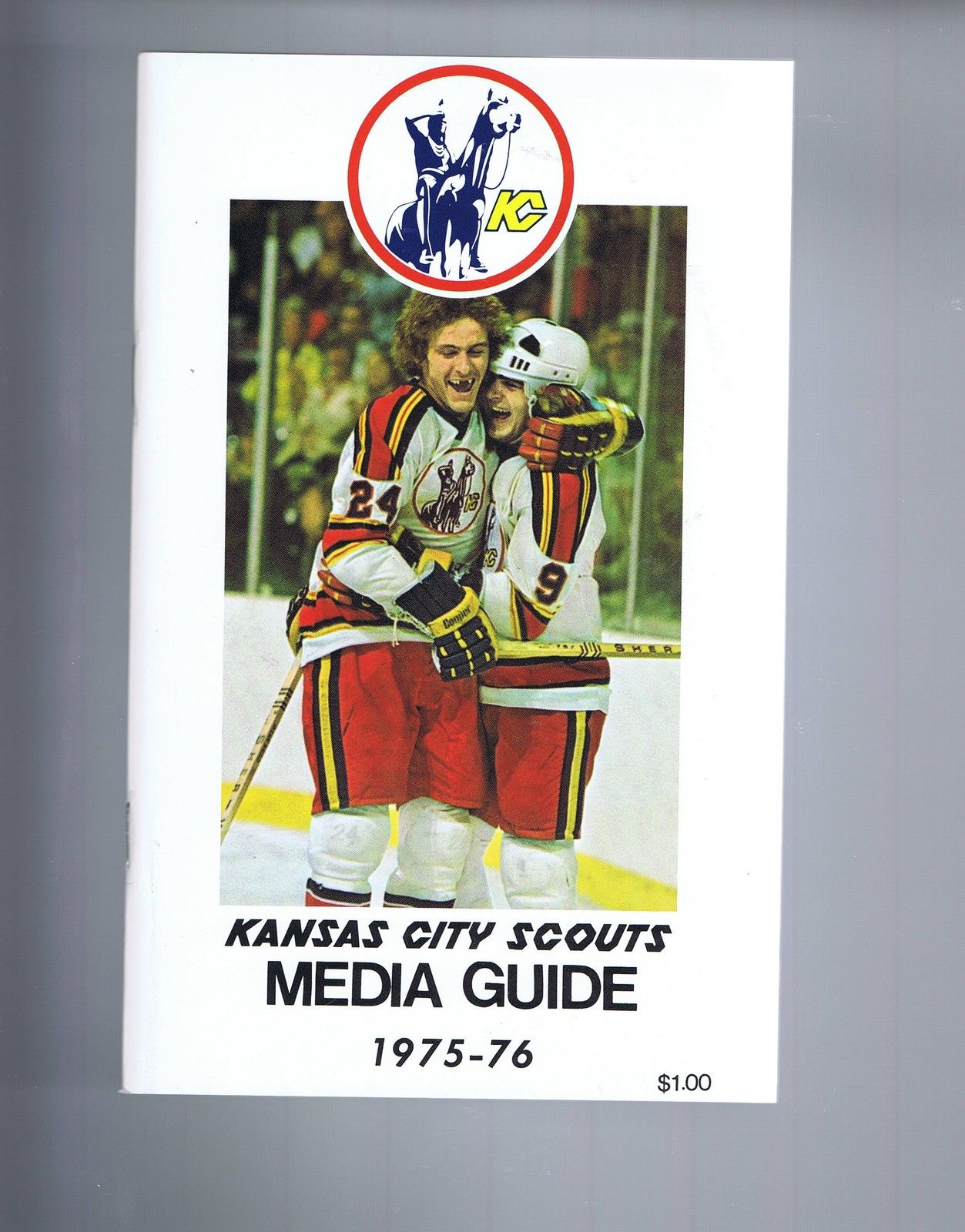 NHL Media Guide: Kansas City Scouts (1975-76)