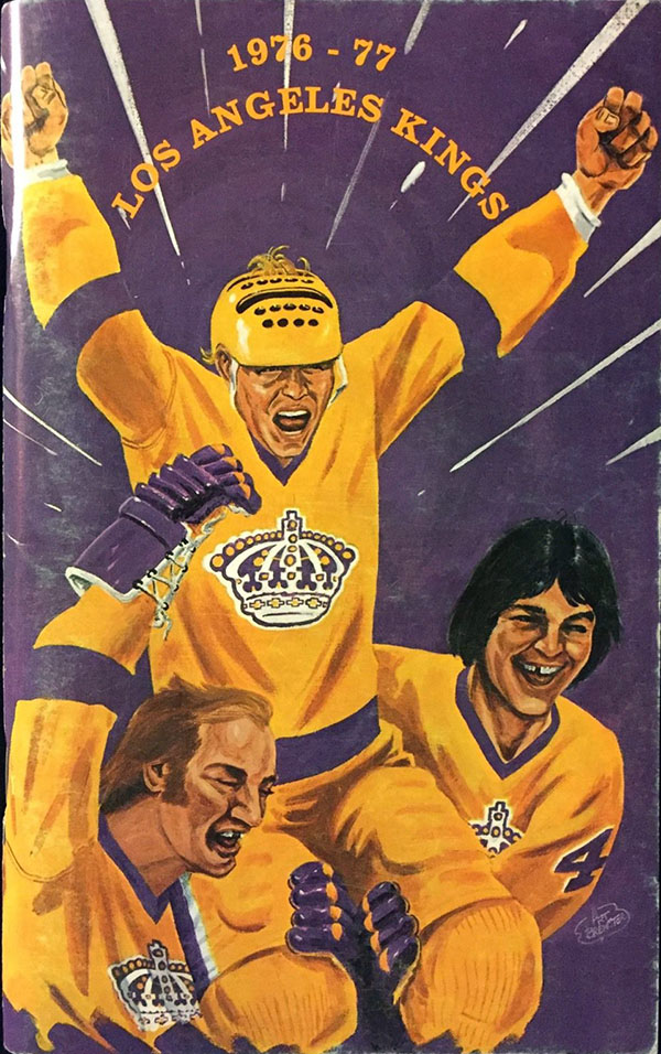 NHL Media Guide: Los Angeles Kings (1976-77)