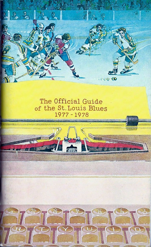 NHL Media Guide: St. Louis Blues (1977-78)