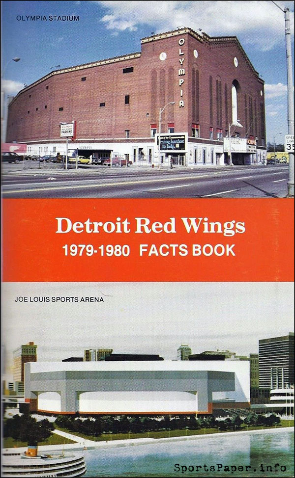 NHL Media Guide: Detroit Red Wings (1979-80)