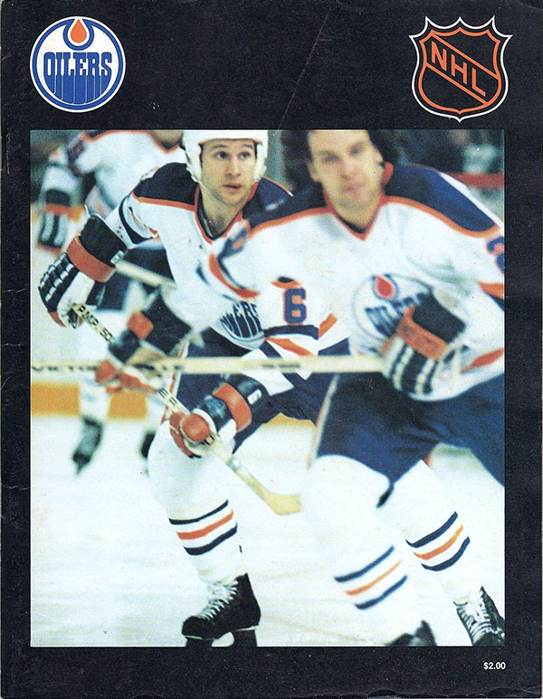 NHL Program: Edmonton Oilers (1979-80)