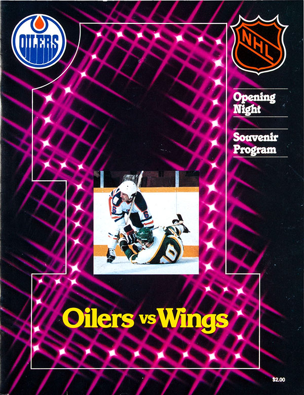 NHL Program: Edmonton Oilers (1979-80)