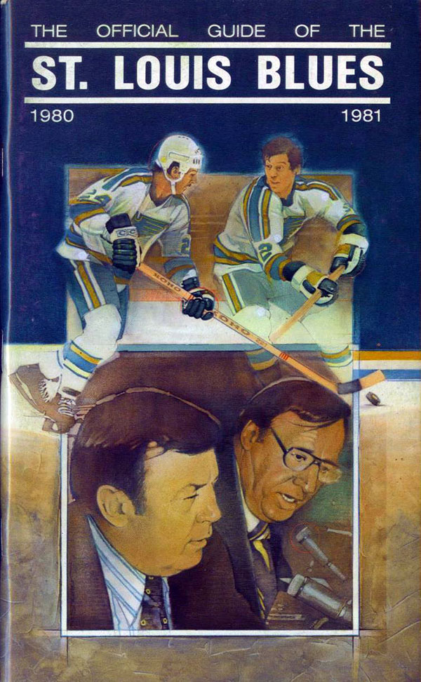 NHL Media Guide: St. Louis Blues (1980-81)