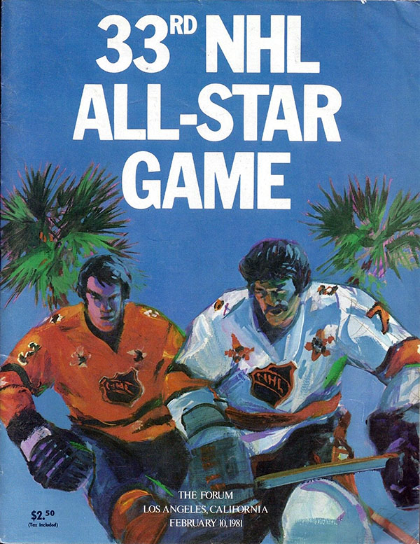 NHL Program: 1981 All-Star Game