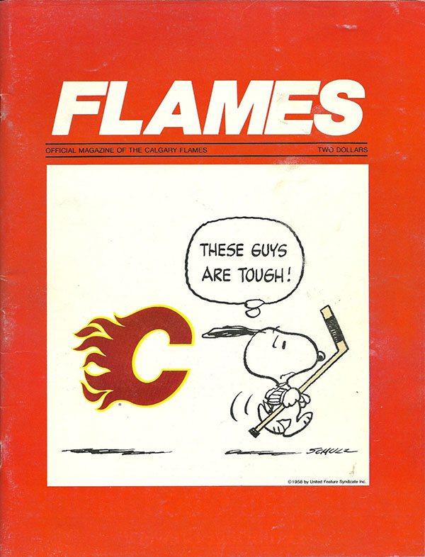 NHL Program: Calgary Flames (1980-81)